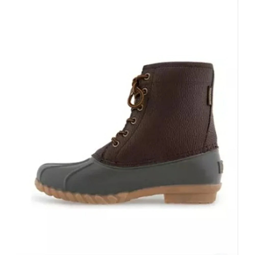 JBU‎ Dark Brown, Maine Waterproof boot, men size 10